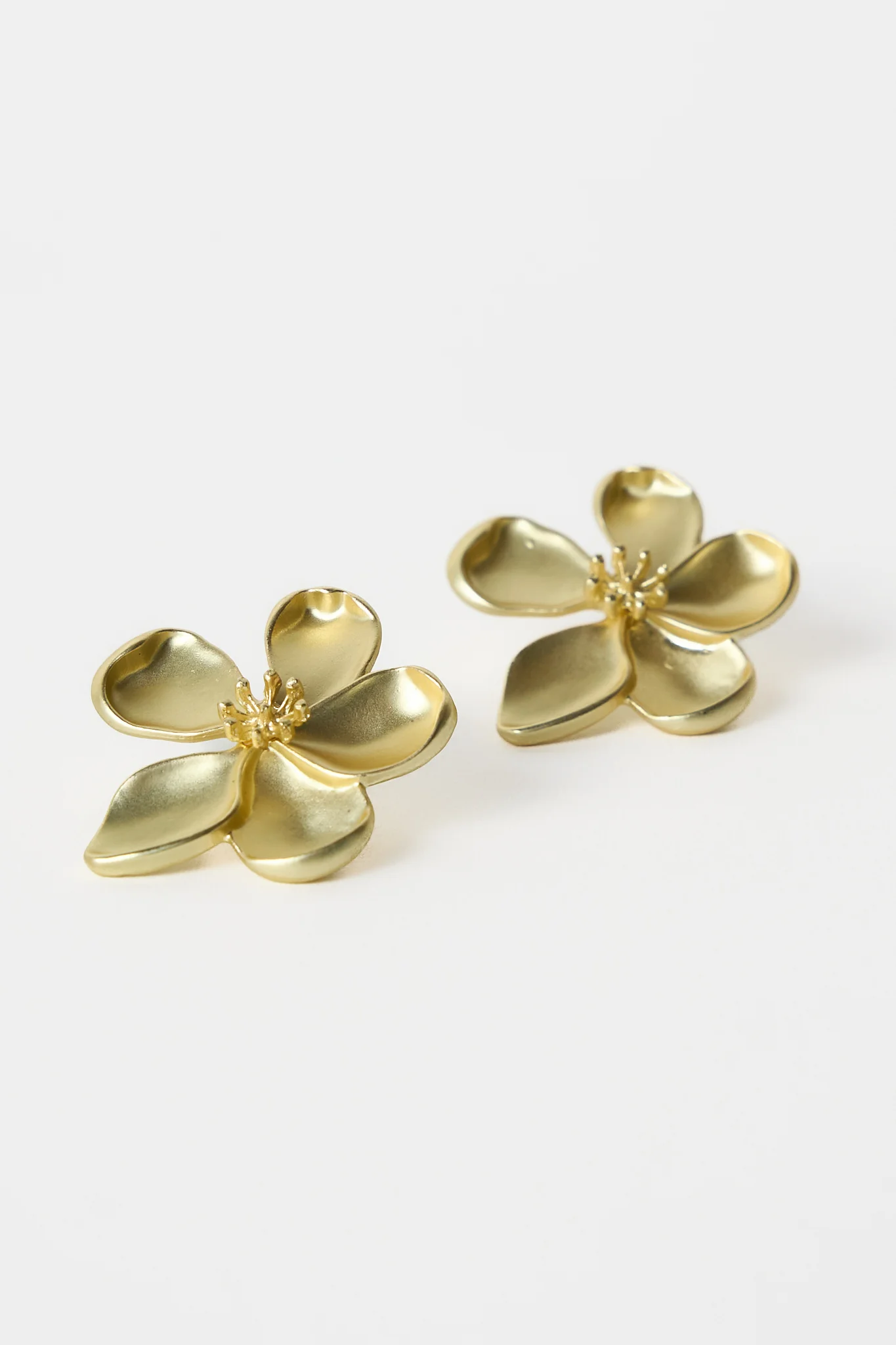Fleur Earrings - Gold